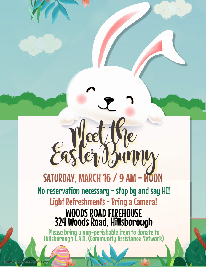 2024 Meet the Easter Bunny Flyer