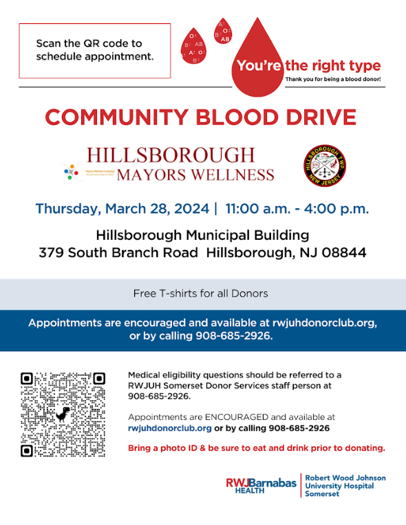 Community Blood Drive