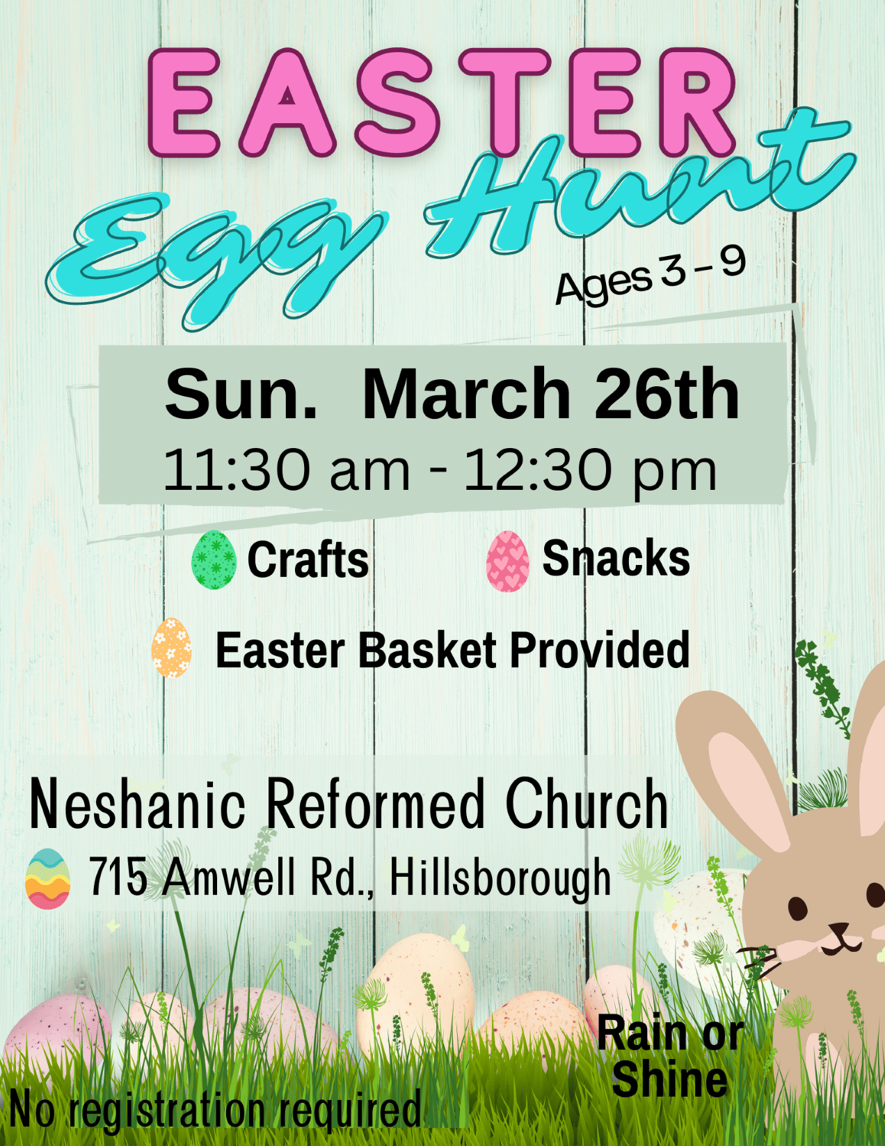 Easter Egg Hunt flyer 2023 1