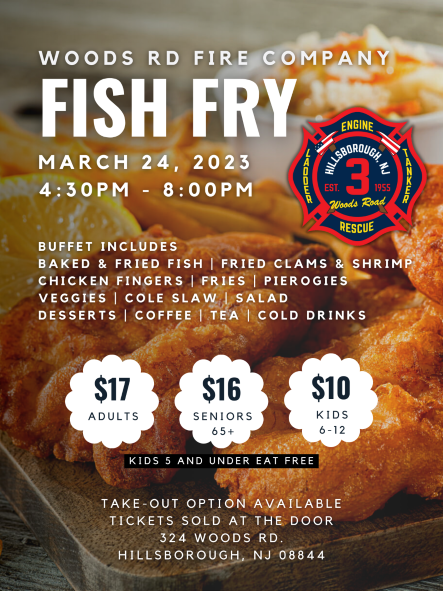 Fish Fry Flyer 2023