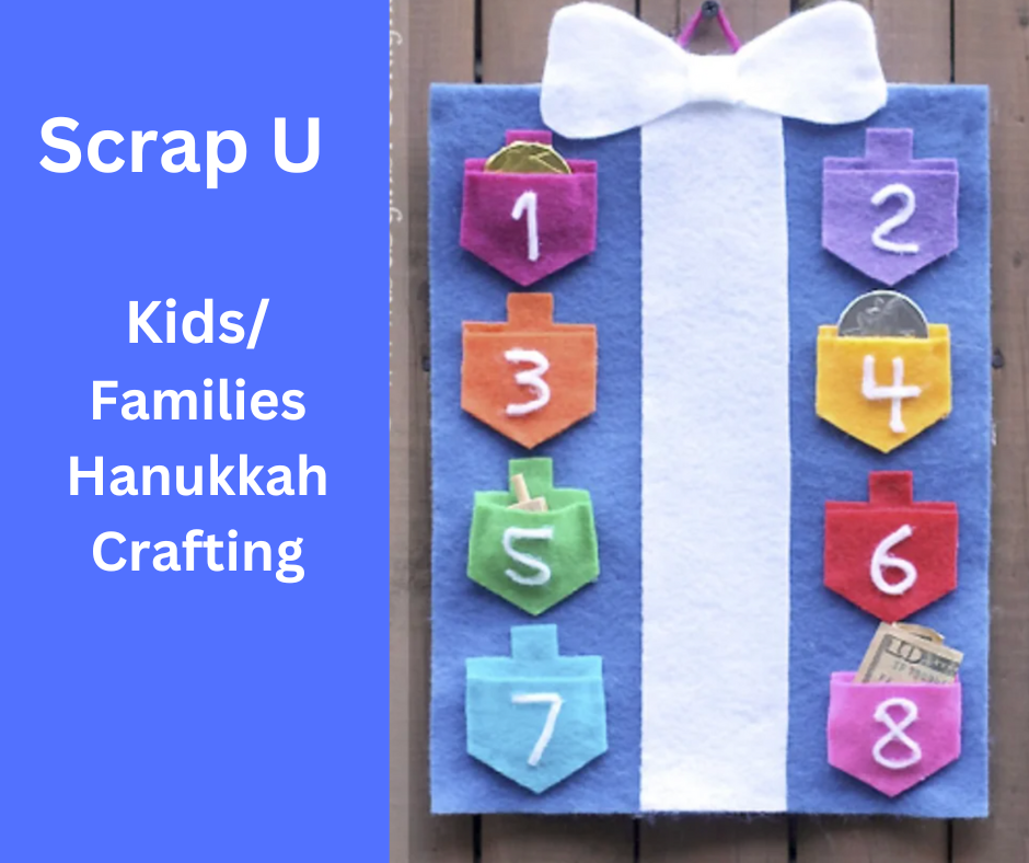 KidsFamilies Hanukkah Crafting