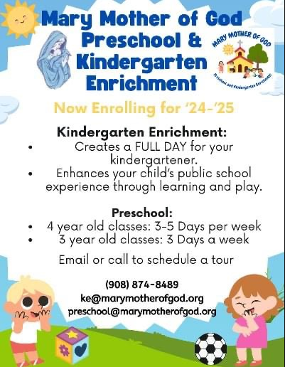 MMOG Kindegarten enrichment