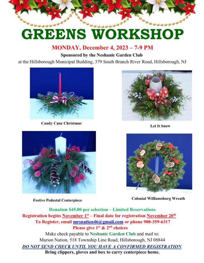 Neshanic Greens Workshop