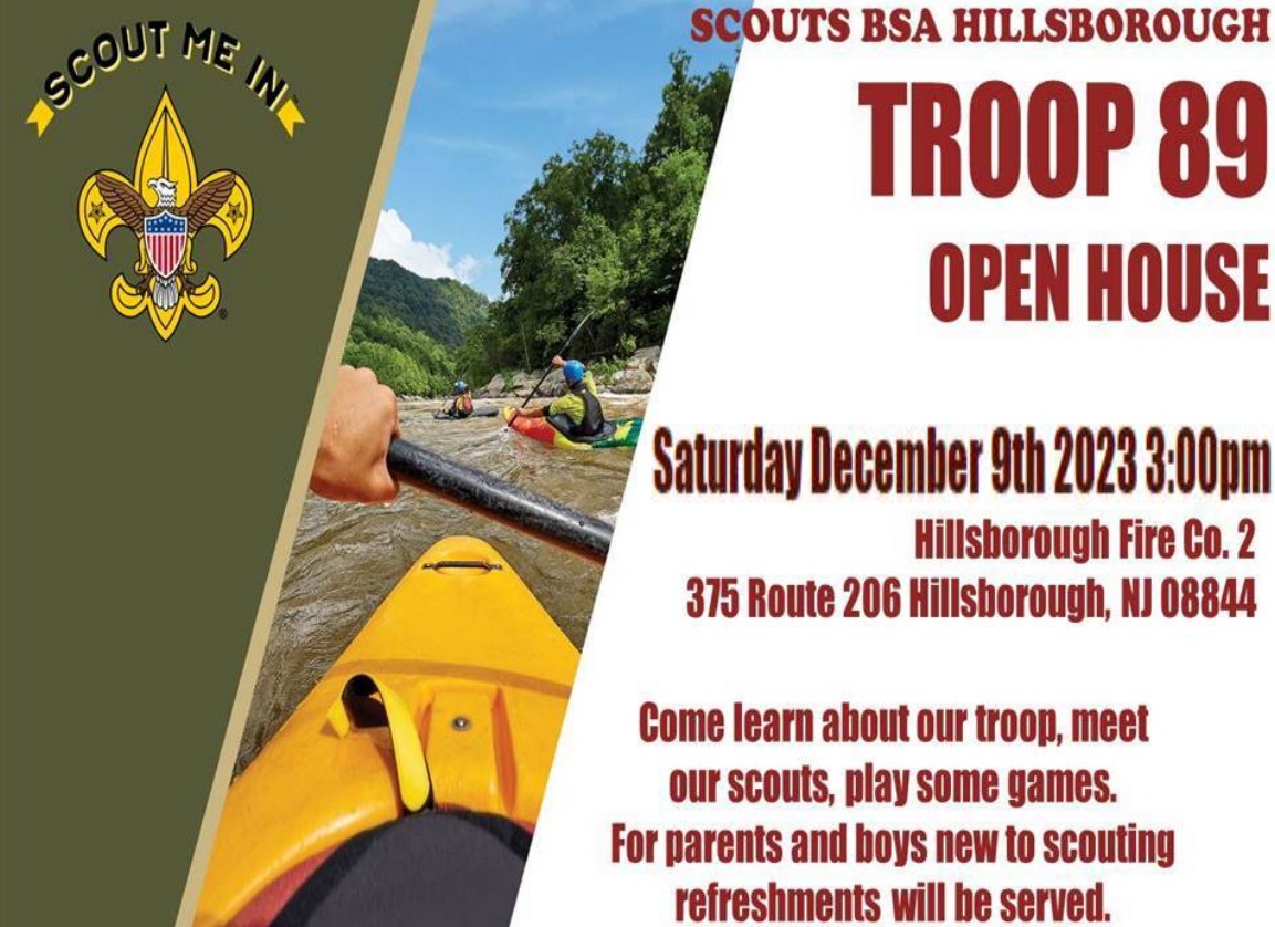 Troop89 Open House 9Dec23 3pm