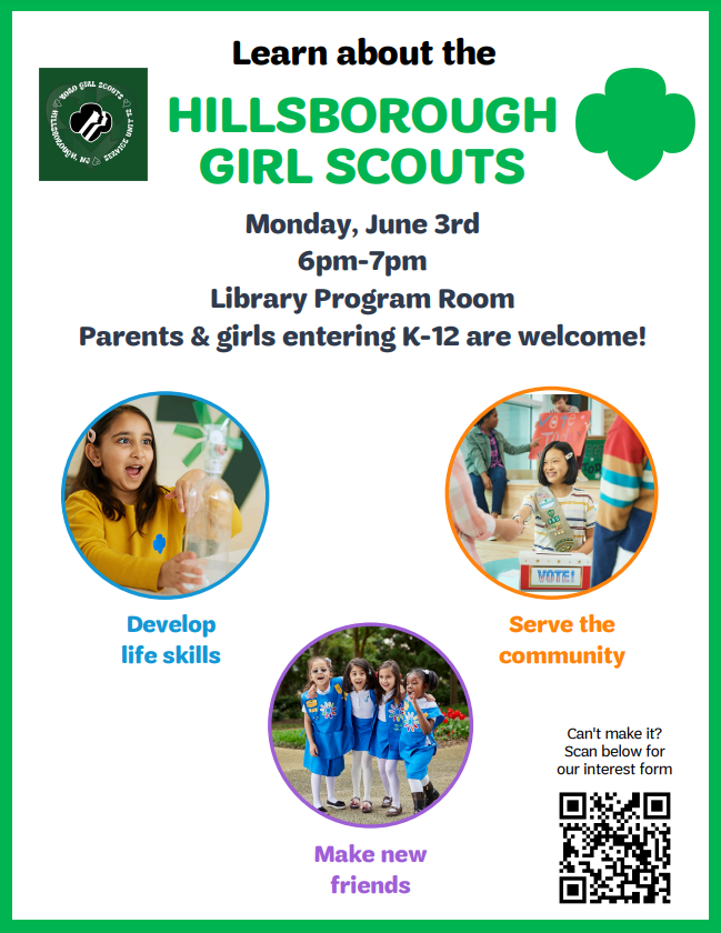 girlscout recruitment flyer